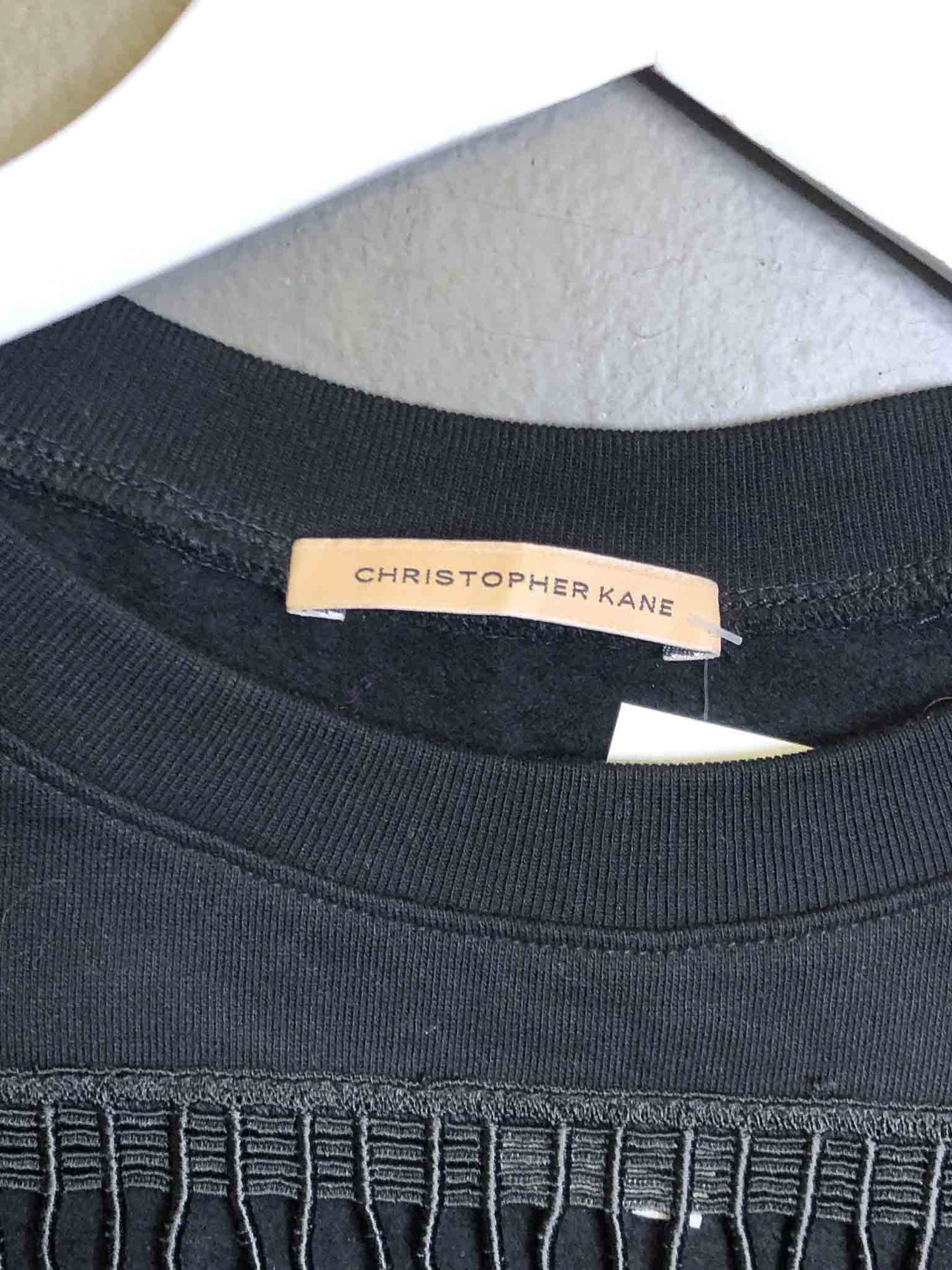 Size 8 | Christopher Kane Lattice Crew Neck Jumper