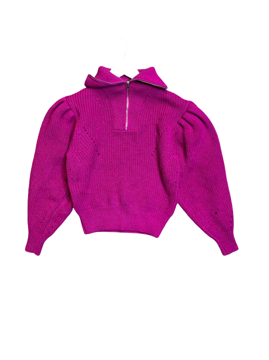 Size 36 (8) | Isabel Marant 1/4 Zip Wool Knit Jumper