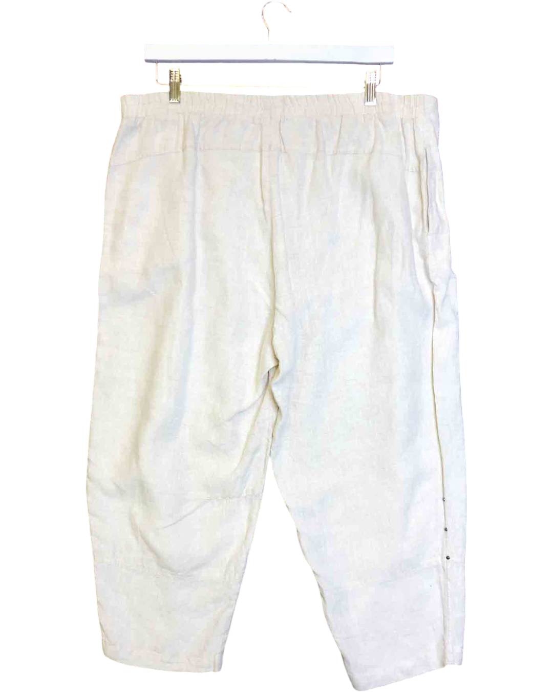 Size 18 | Verge Linen Stud Detail Pants