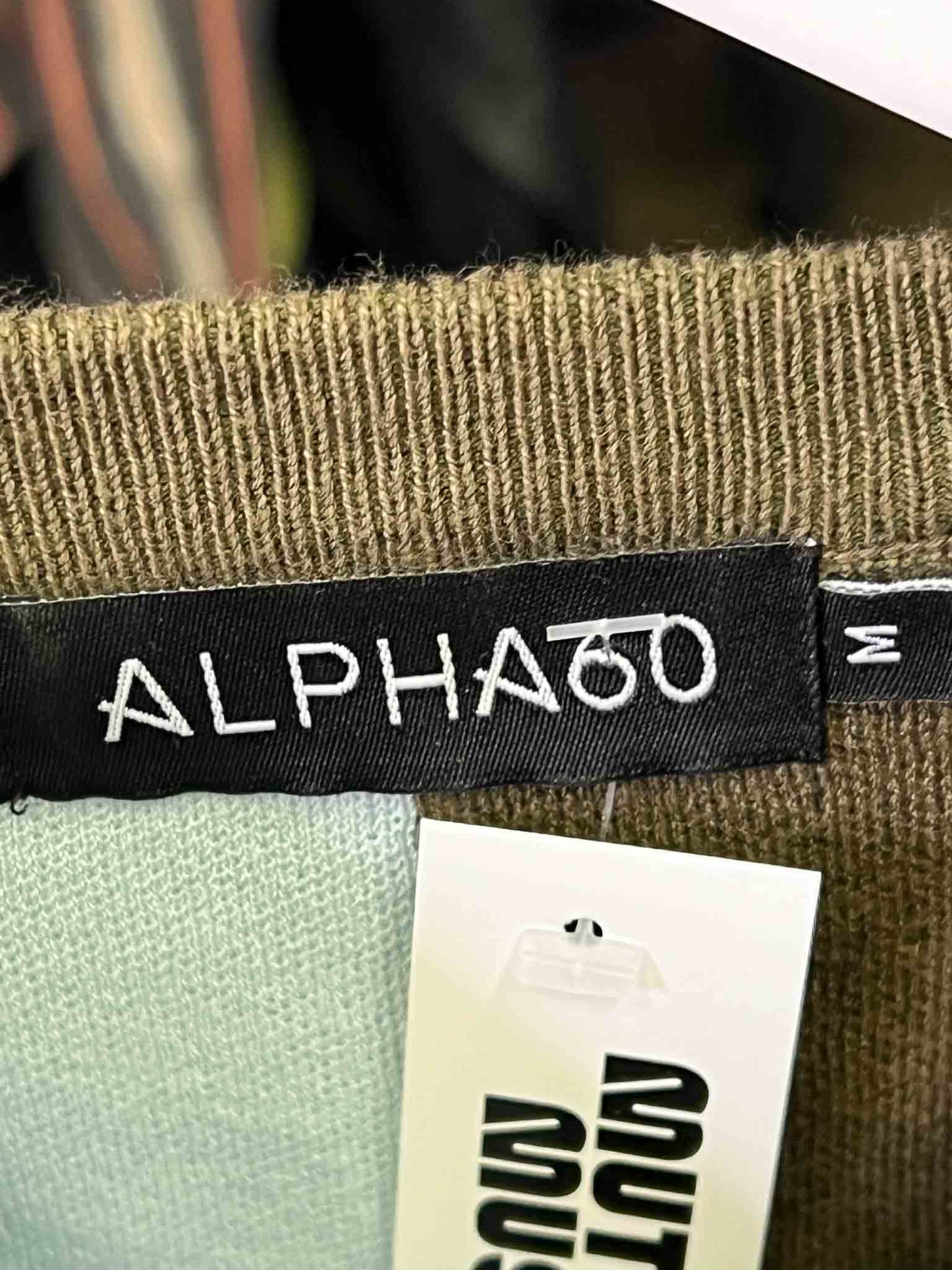 Size M | Alpha60 Two-Tone Knit Jumper
