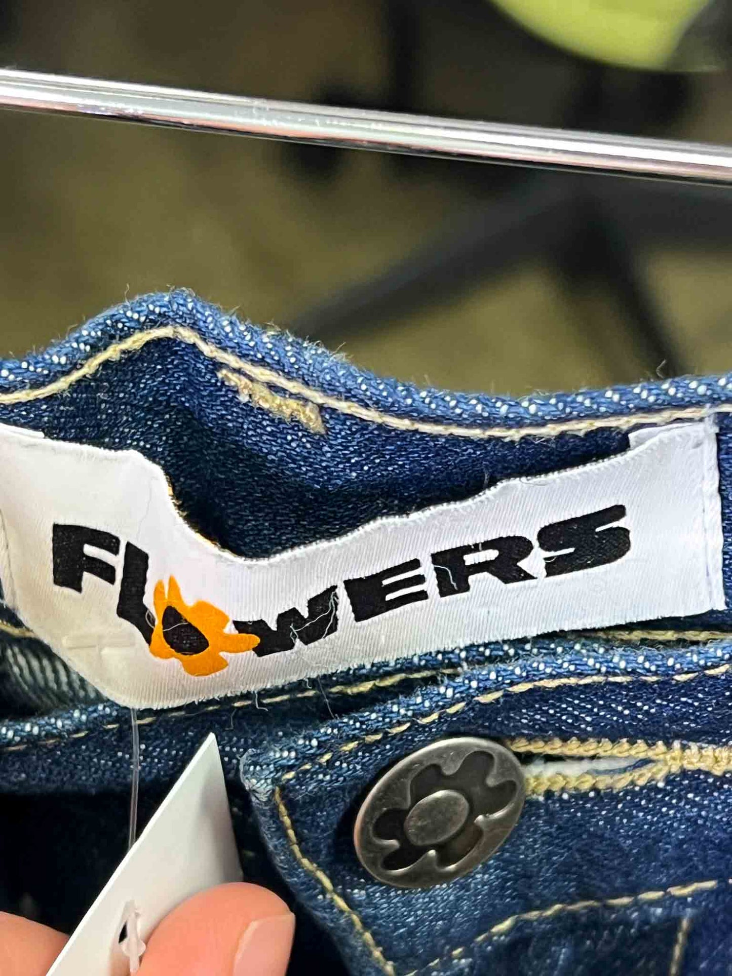 Size 24 (XXS) | Flowers Indigo Straight Leg Jeans