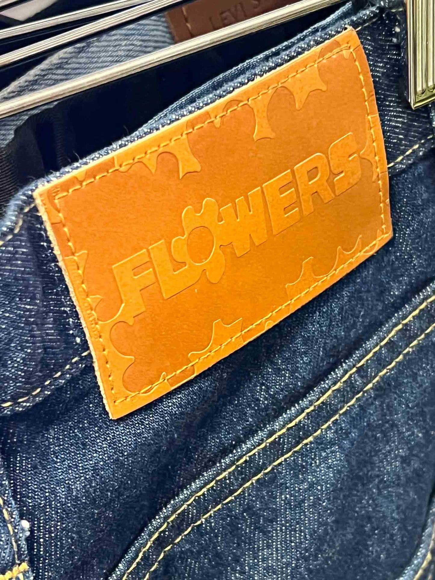 Size 24 (XXS) | Flowers Indigo Straight Leg Jeans