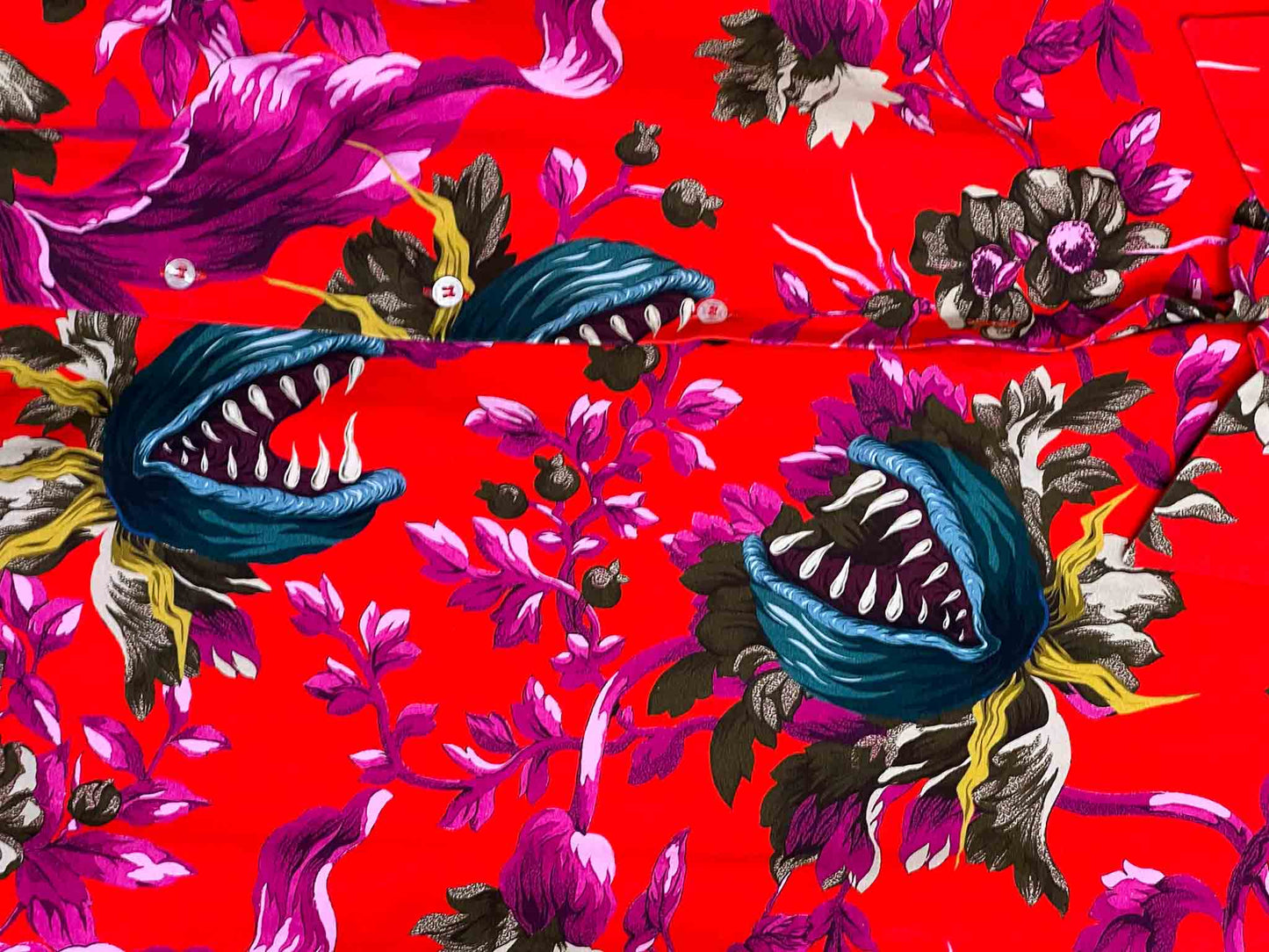 Size 40 (M) | MSGM Venus Fly Trap Shirt