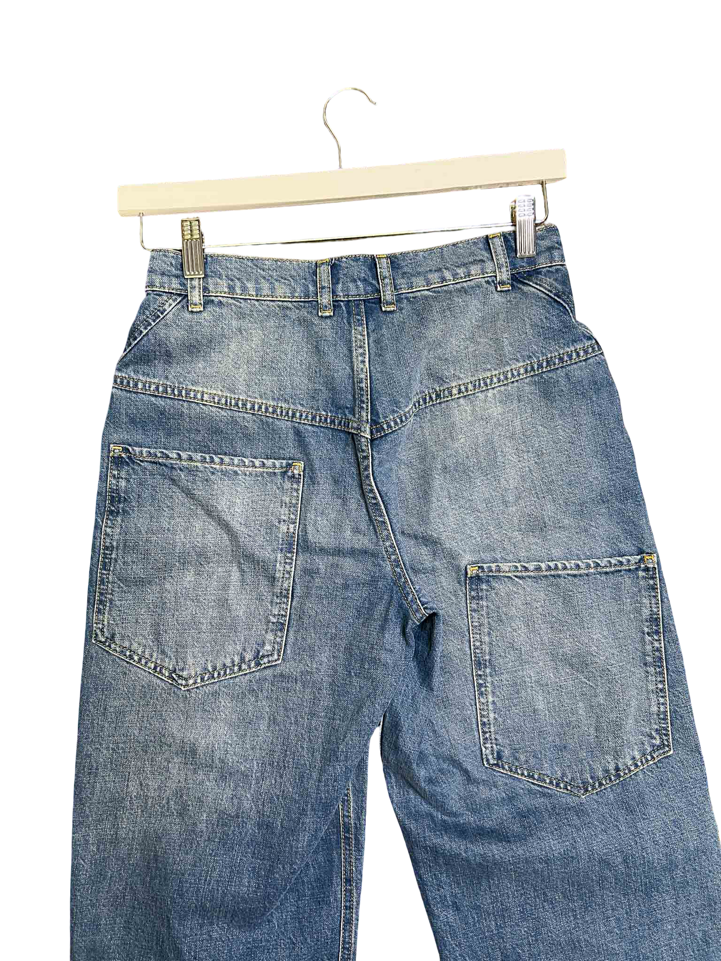 Size XS | Miaou 'Echo' Asymmetric Pocket Jeans