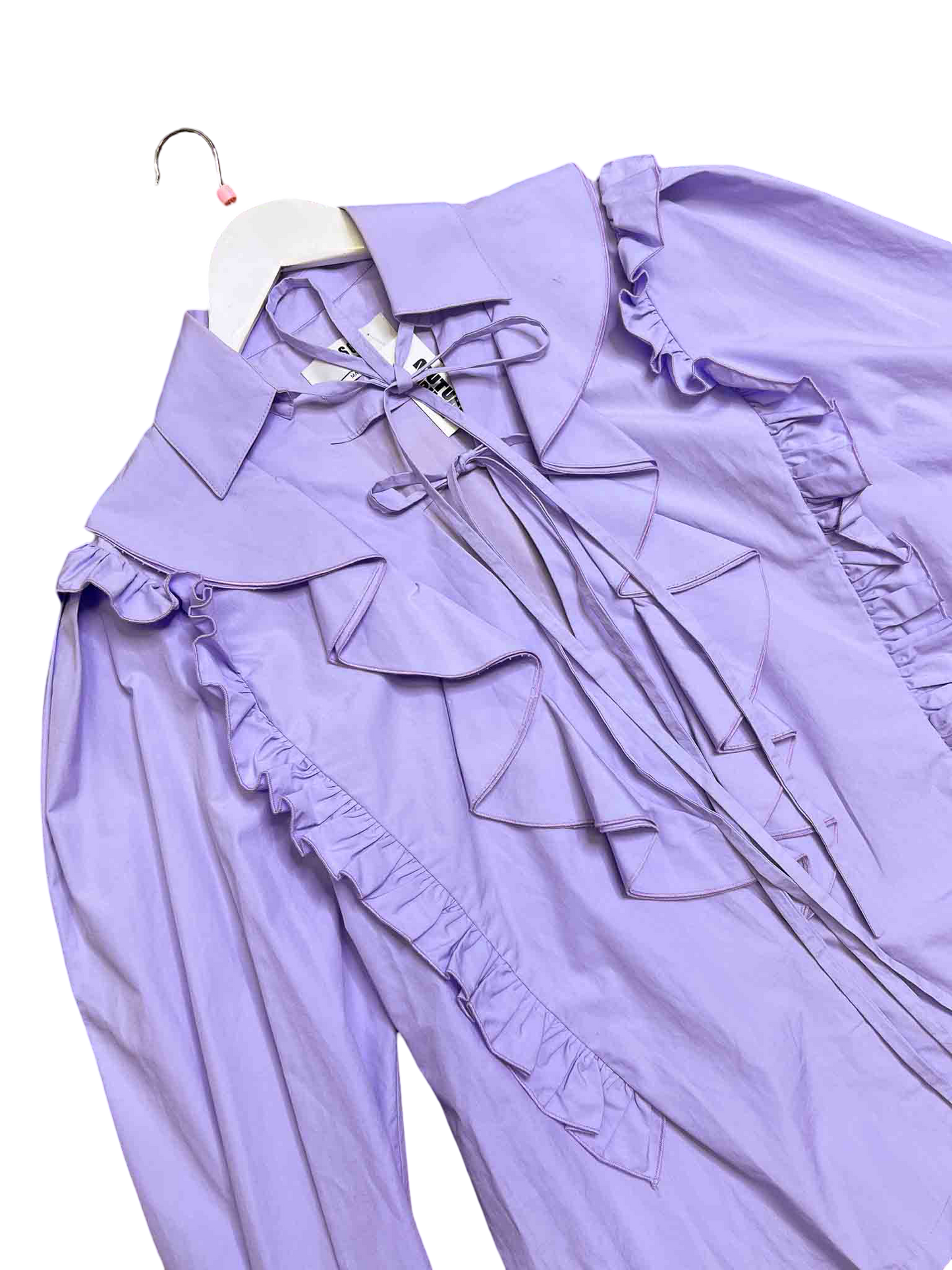 Size 46 (14) | MSGM Frill Collar Top