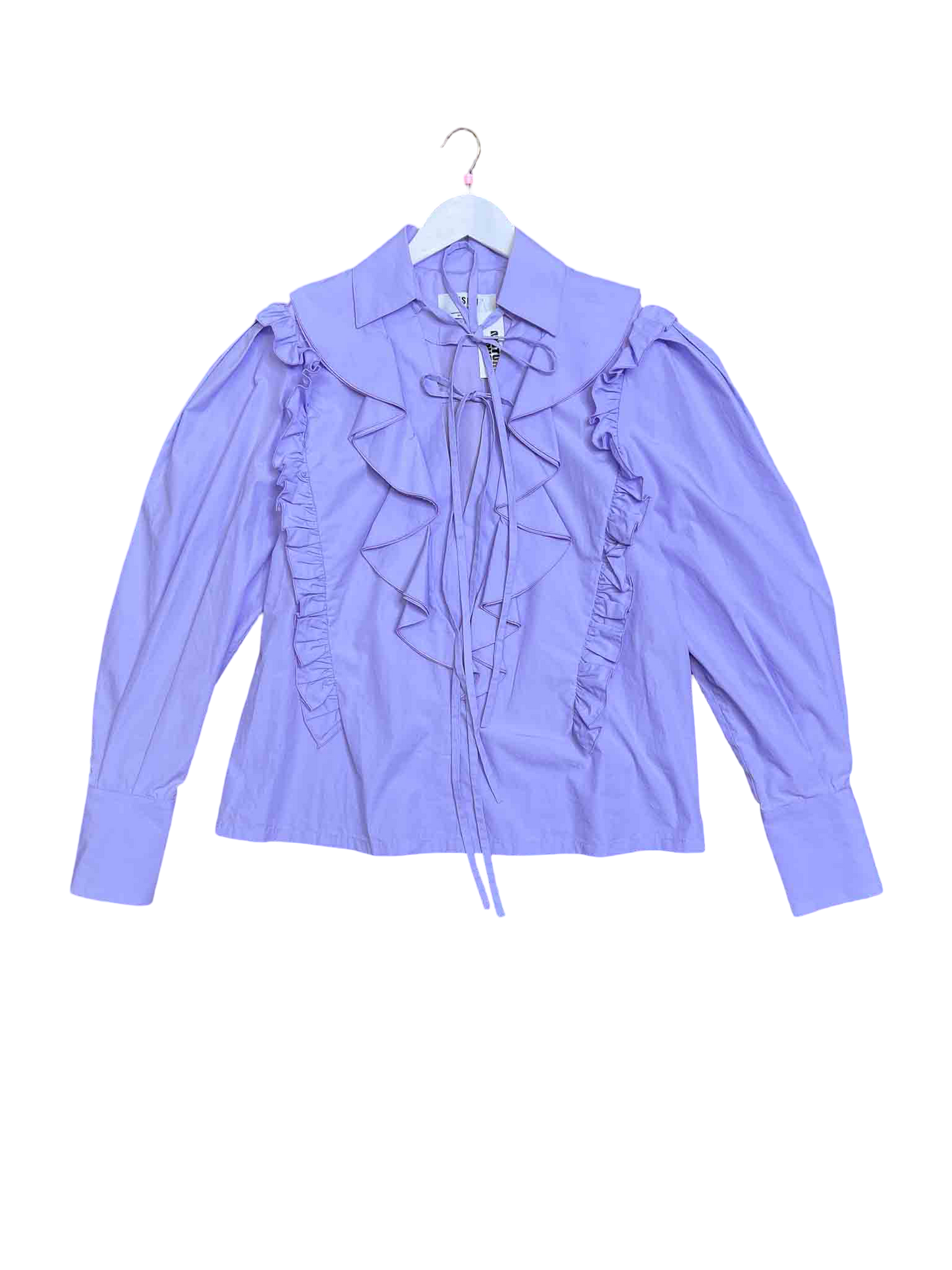 Size 46 (14) | MSGM Frill Collar Top