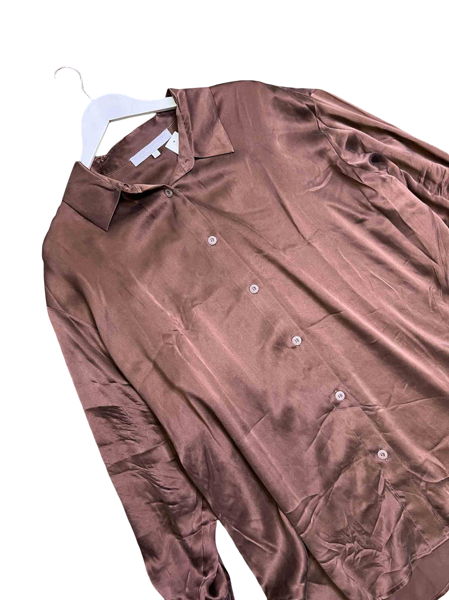 Size XL | Fine Day Silk Shirt