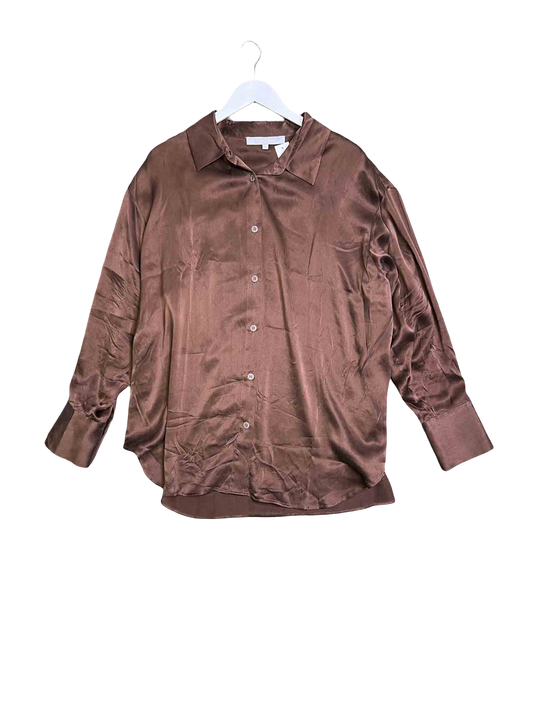 Size XL | Fine Day Silk Shirt