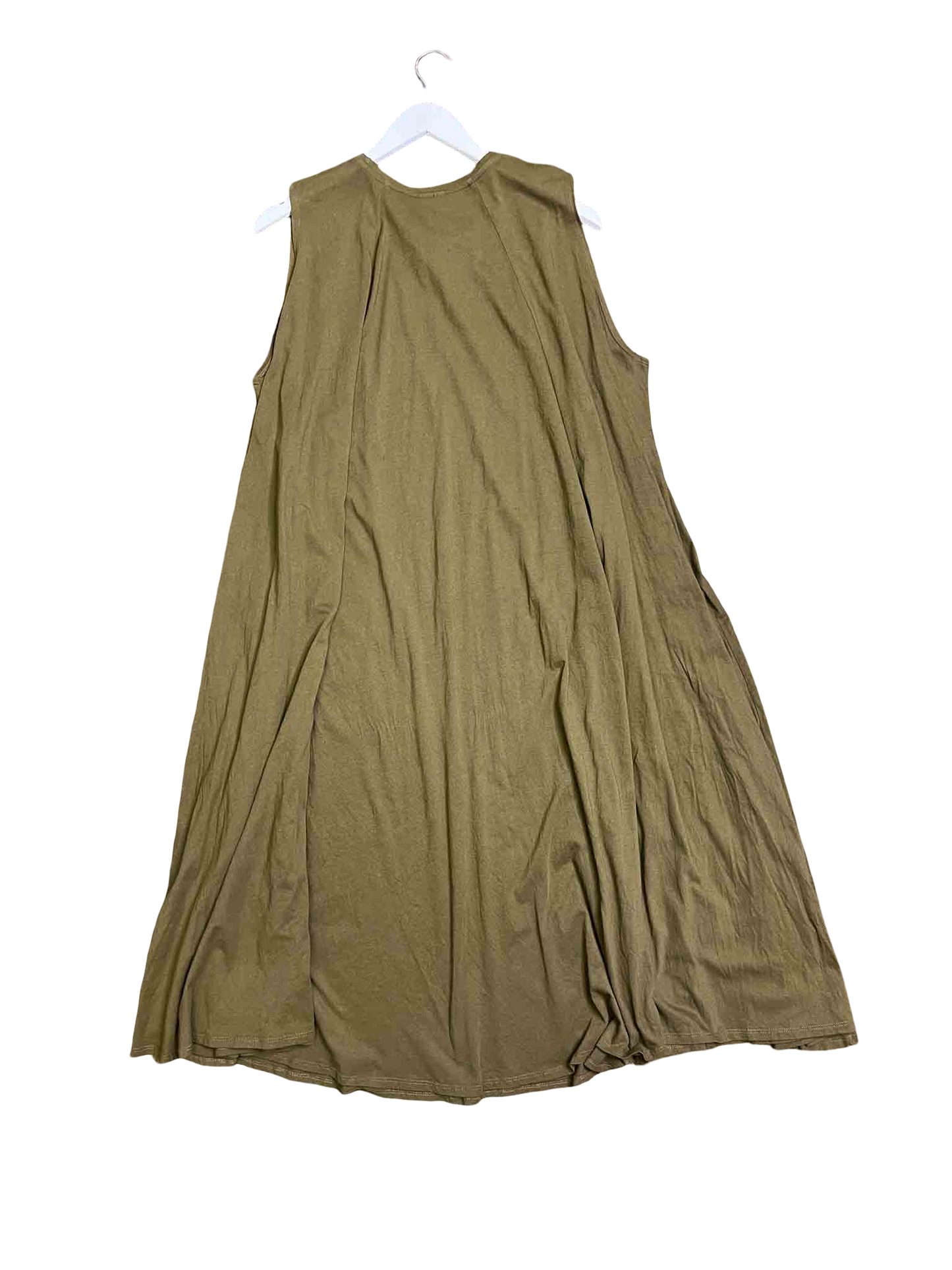 Size XXL | Kowtow Sleeveless Cotton Maxi Dress