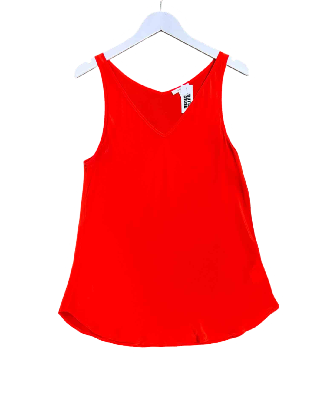 Size 14 | Juliette Hogan Red Silk Top