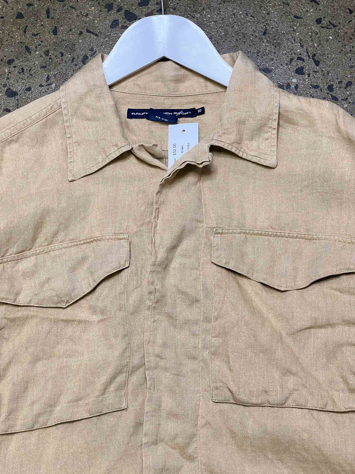 Size 10 | Ralph Lauren Sport Vintage Linen Shirt