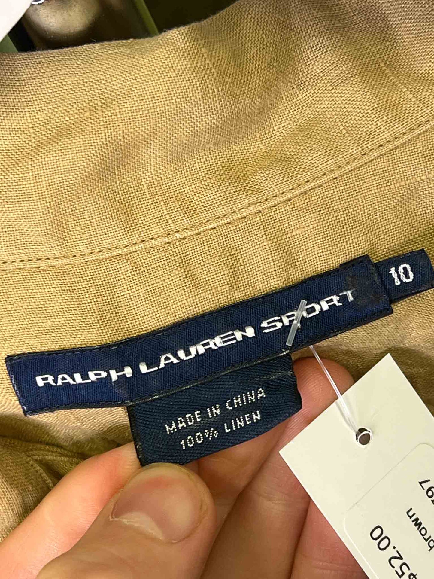 Size 10 | Ralph Lauren Sport Vintage Linen Shirt
