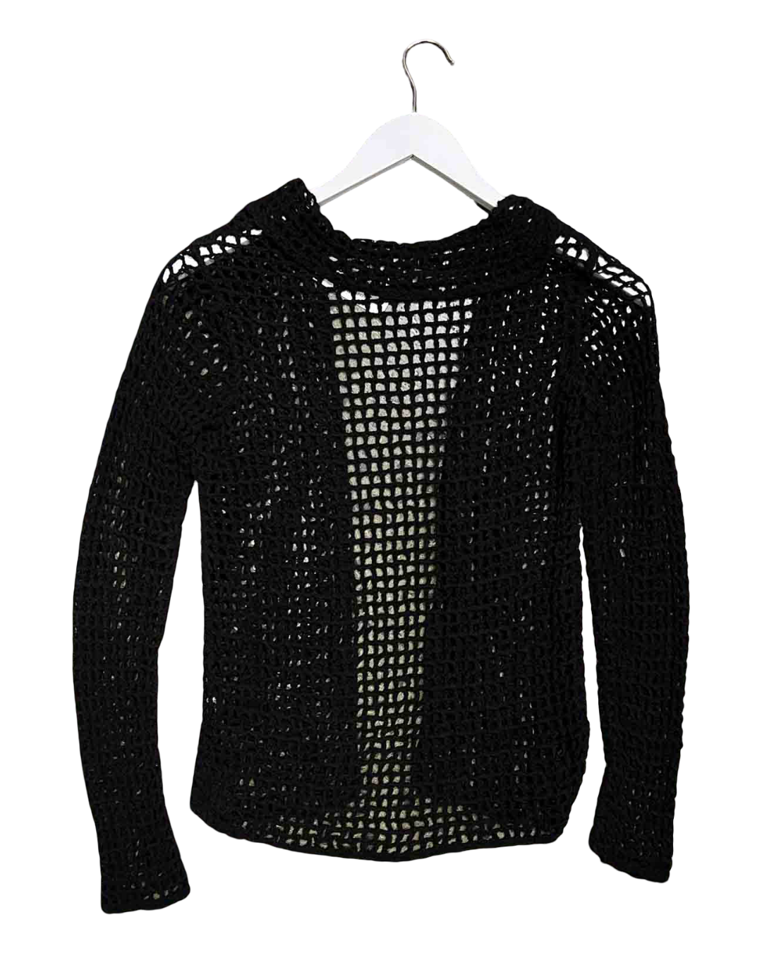 Size 12 | All That Remains Netted Crochet Cardigan