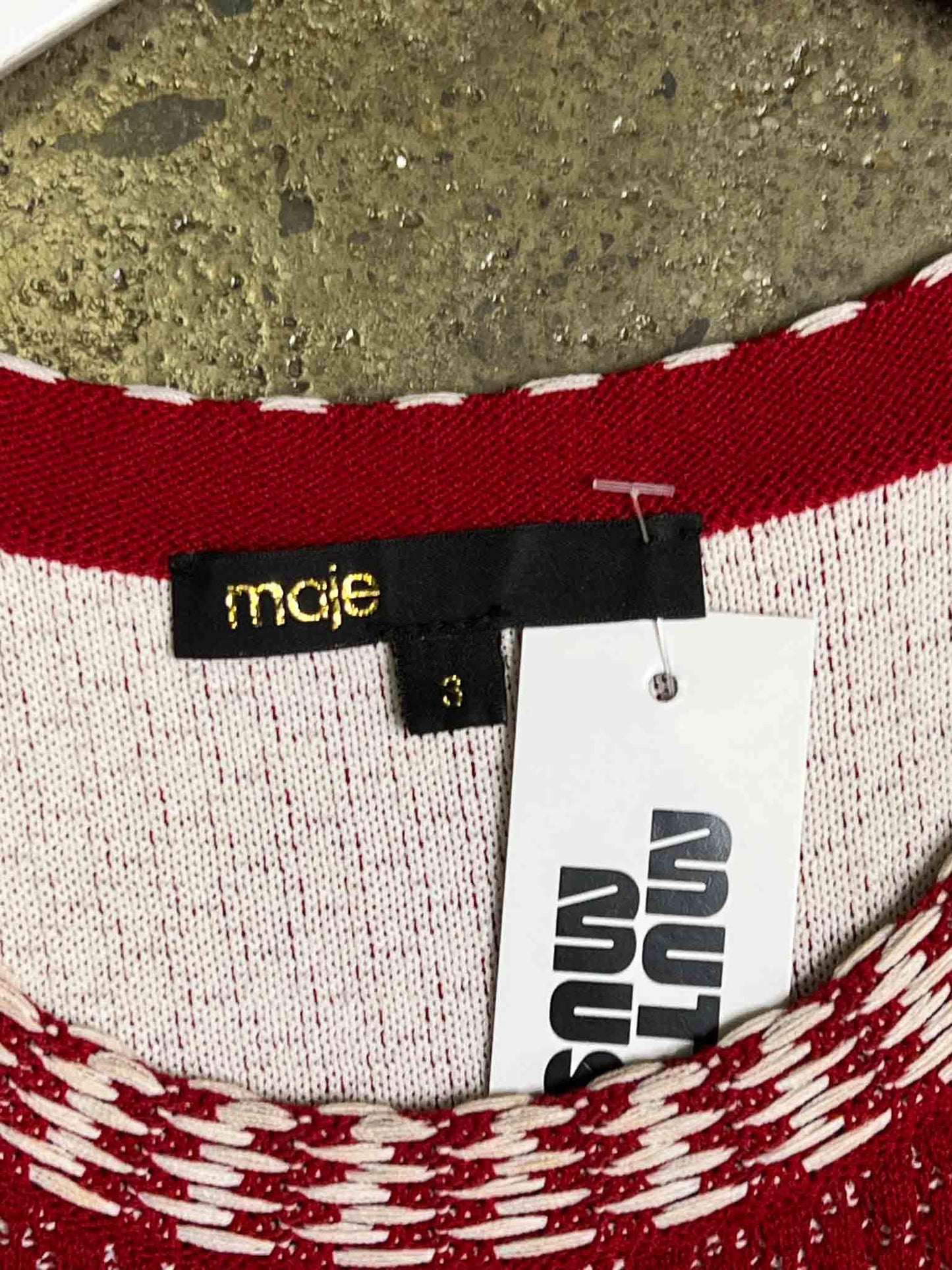 Size 12 (3) | Maje Knit Skater Dress