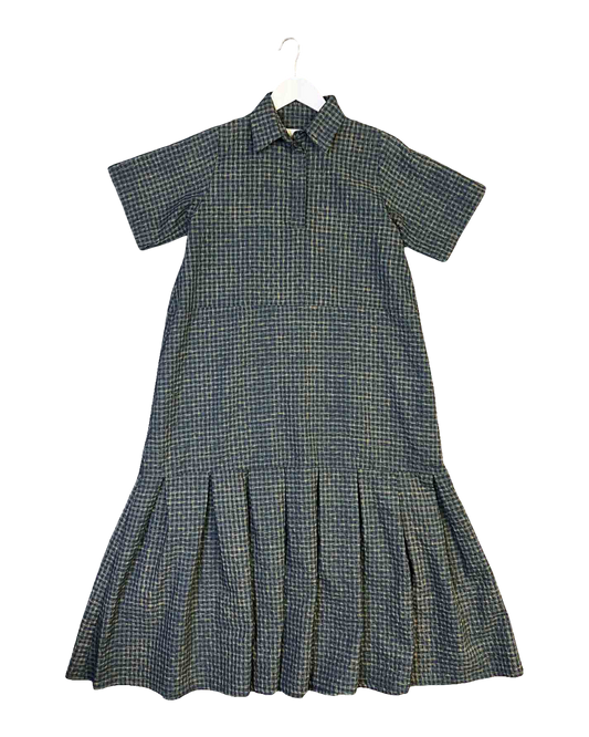 Size 6 | Kuwaii Plaid Dropwaist Dress