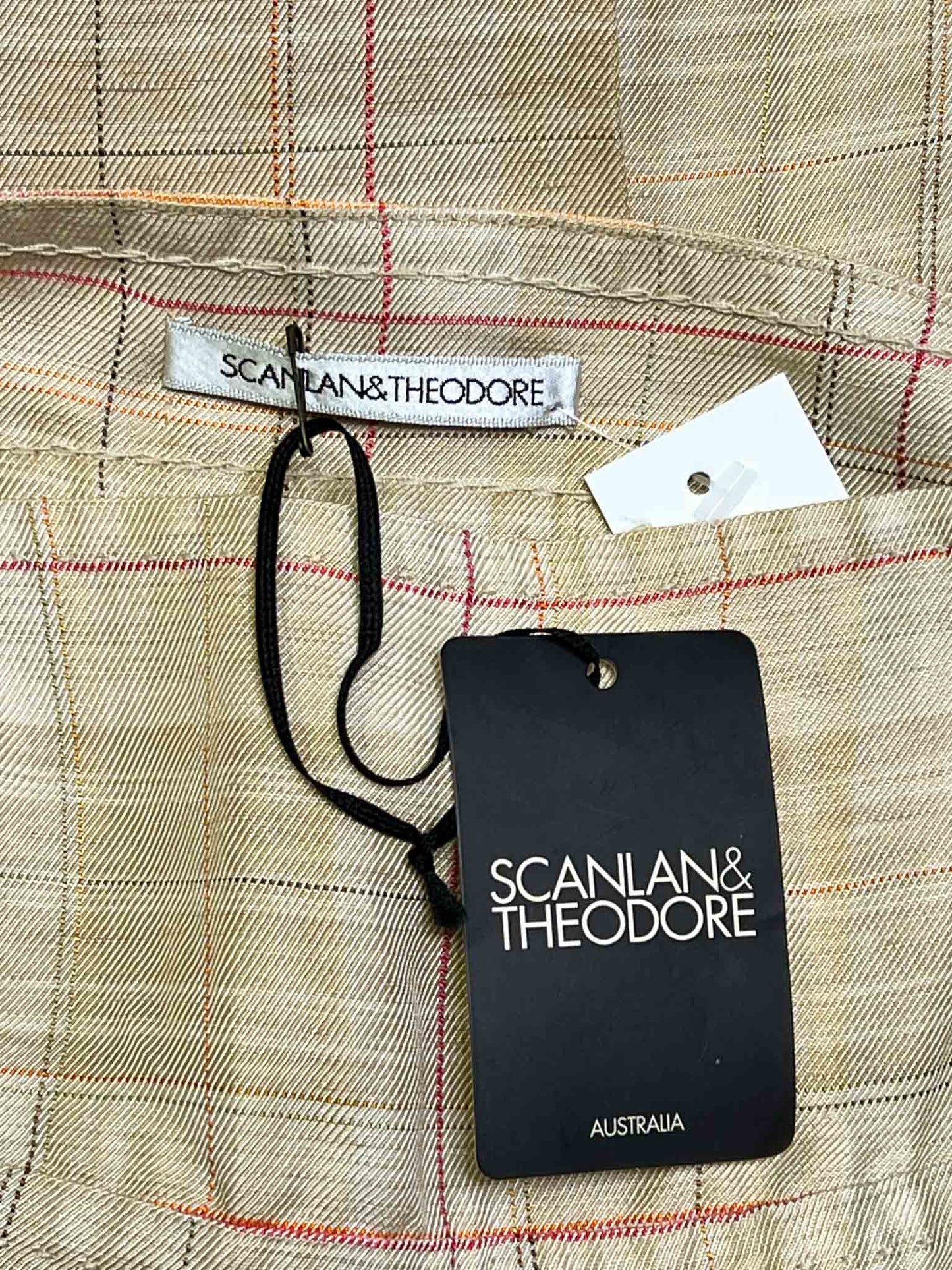 Size S | Scanlan&Theodore Vintage Linen Dress With Tags