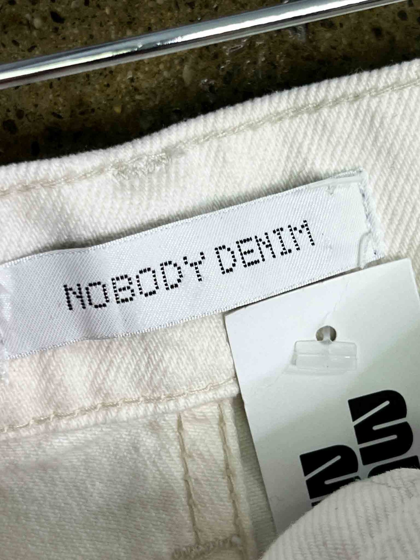 Size 26 | Nobody Denim White Sadie Jeans