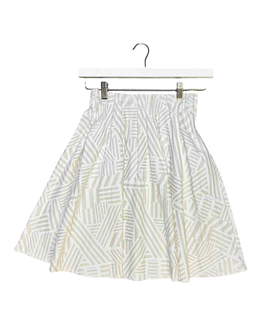 Size S | Cable Pleated Mini Skirt