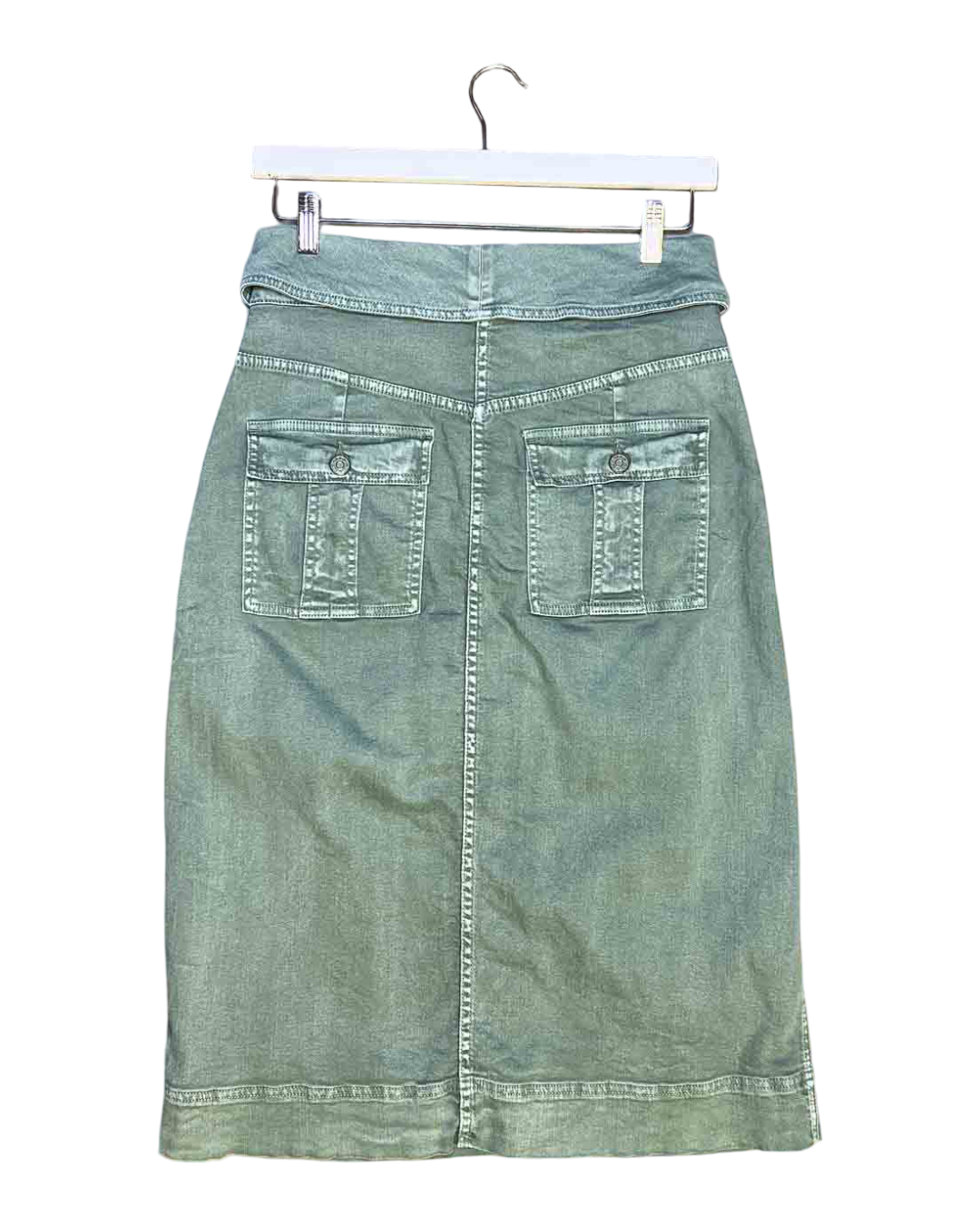 Size 6 | Ulla Johnson Andi Denim Midi Skirt