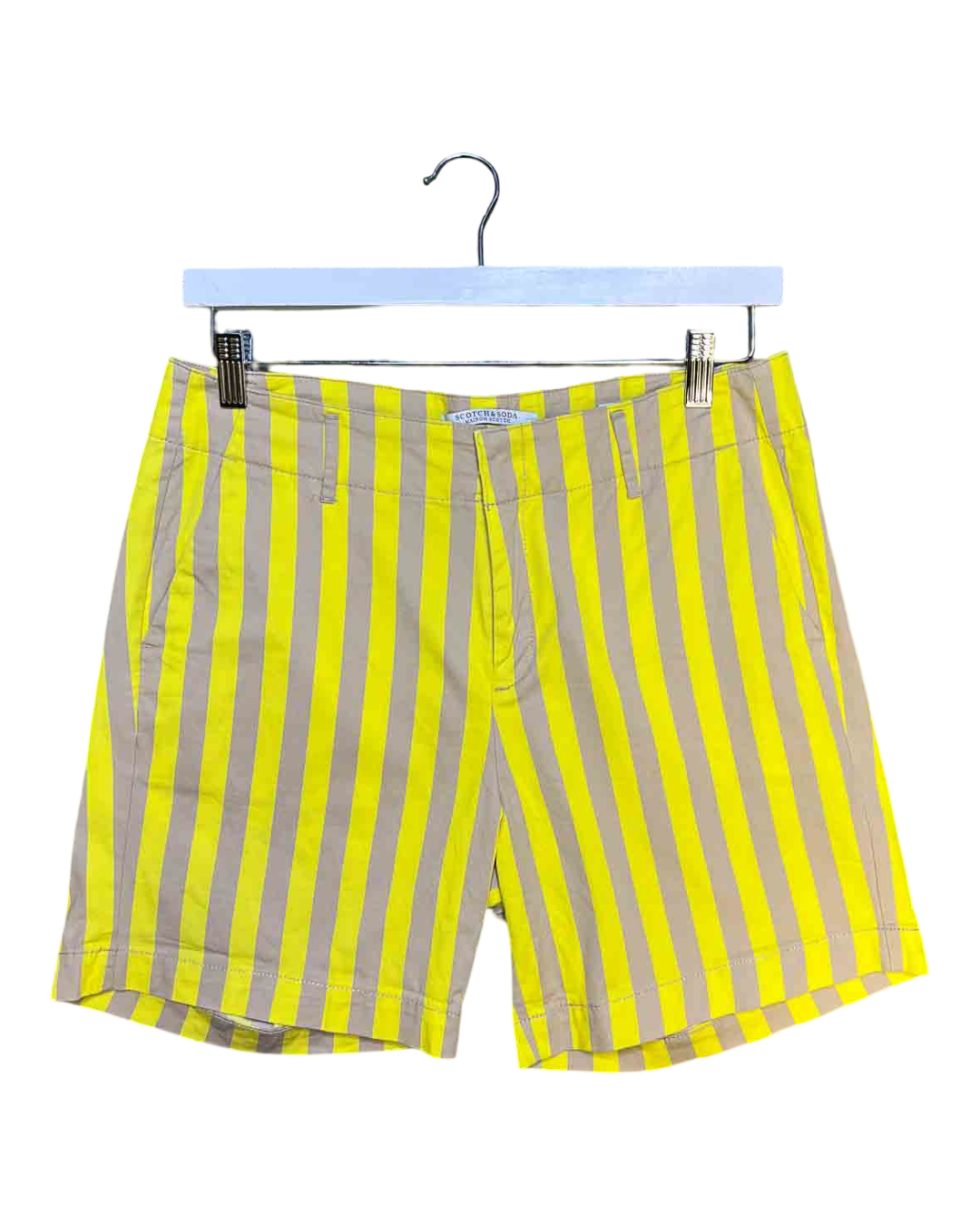 Size 28 | Scotch & Soda Pinstripe Chino Shorts