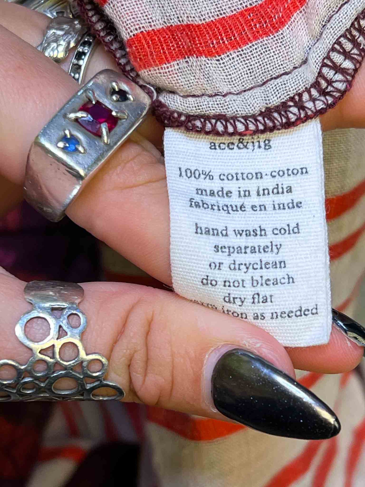 Size M | Ace & Jig Boxy Cotton Crop-Top