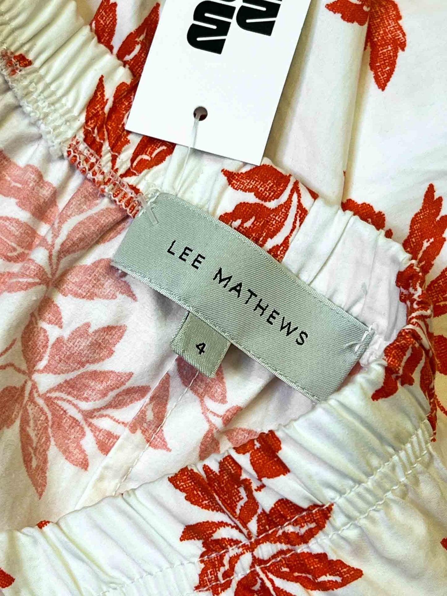 Size 4 (XL) | Lee Mathews Cotton Floral Midi Skirt