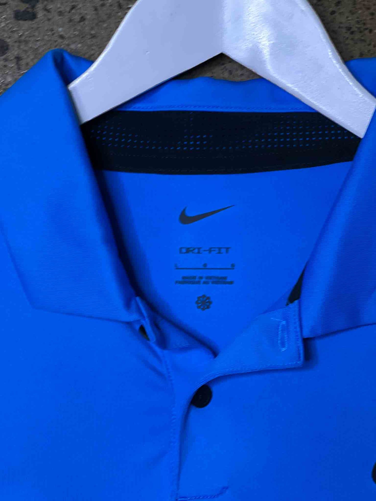 Size L | Nike Blue Polo Shirt