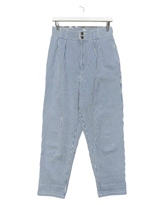 Size 32 | Lucy & Yak Tapered Striped Pants