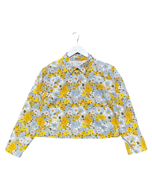 Size 12 | Kindling Cropped Fit Floral Shirt