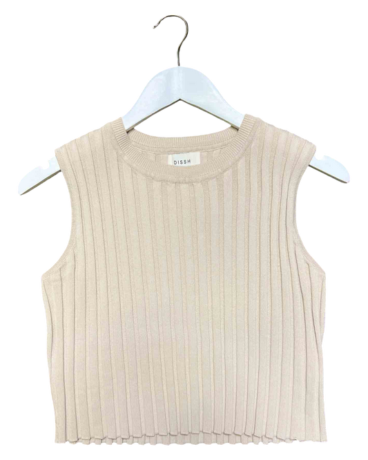 Size M | Dissh Ribbed Tank Top