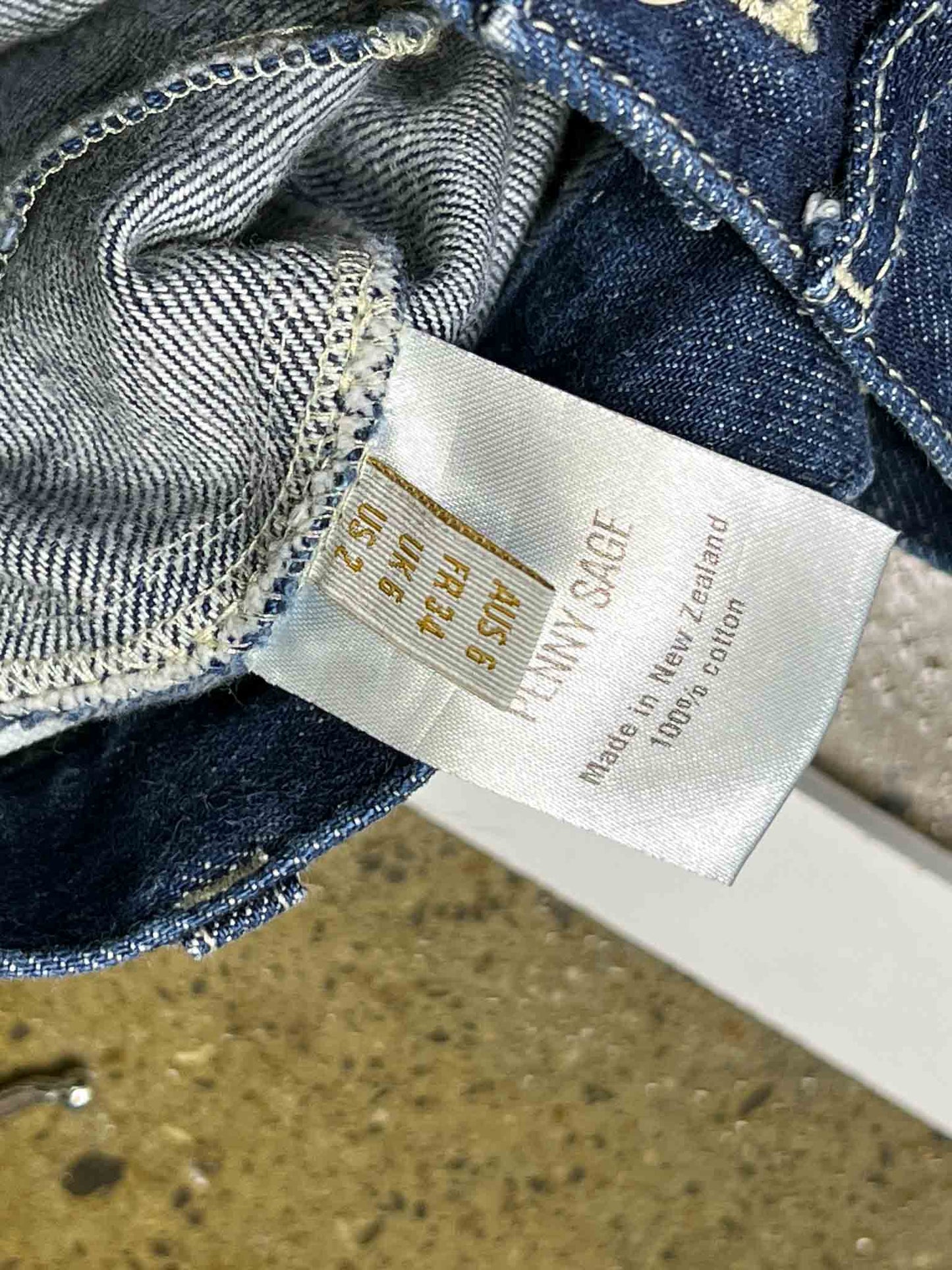 Size 26 | Penny Sage High-Waisted Jeans