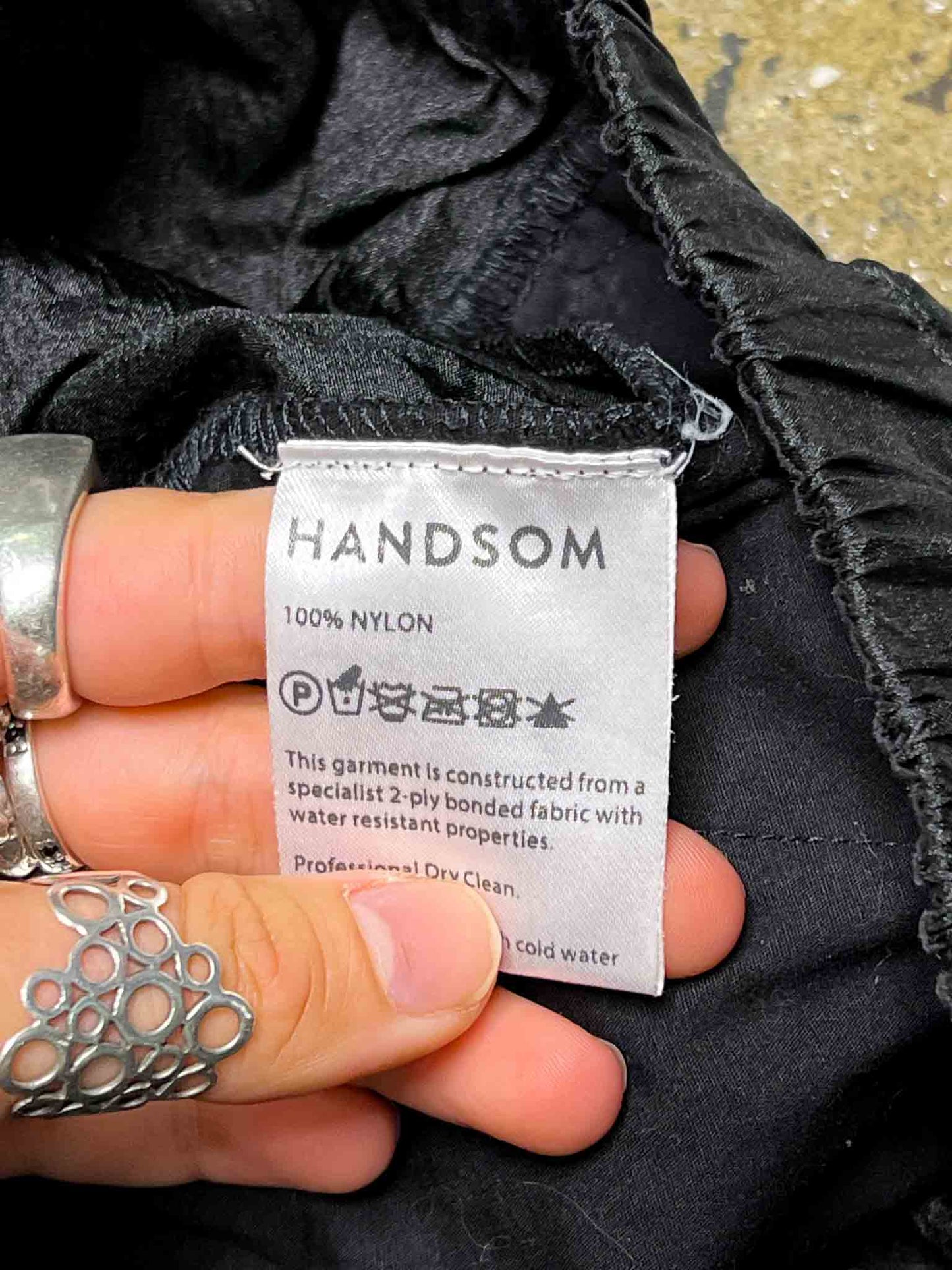 Size S | Handsom Black High-Waisted Shorts