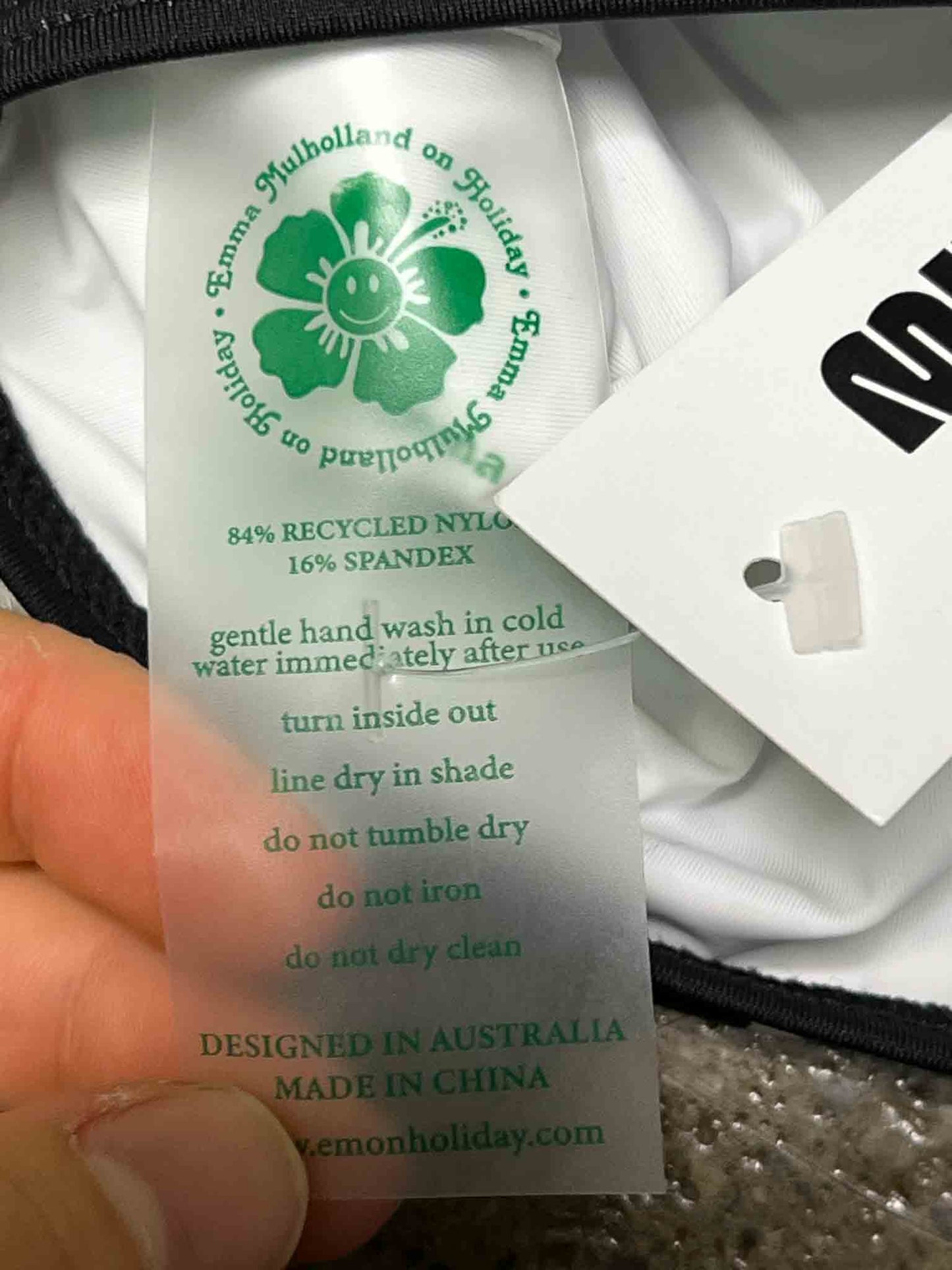 Size XL | Emma Mulholland on Holiday Polka Dot Ruched Swim Top NWT