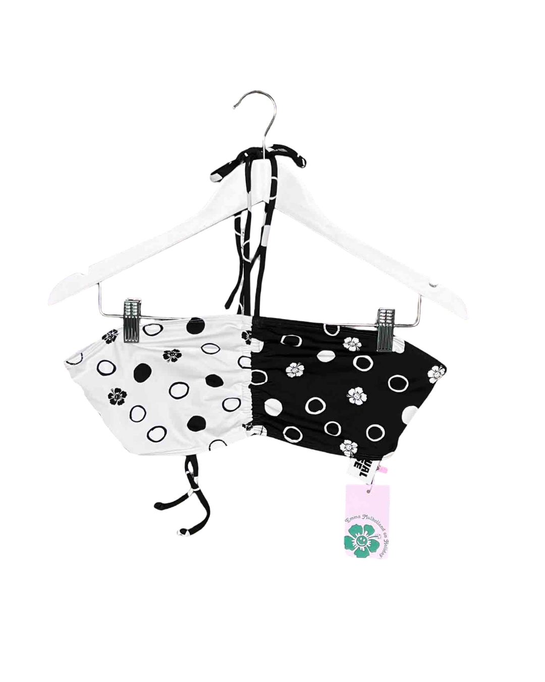 Size XL | Emma Mulholland on Holiday Polka Dot Ruched Swim Top NWT