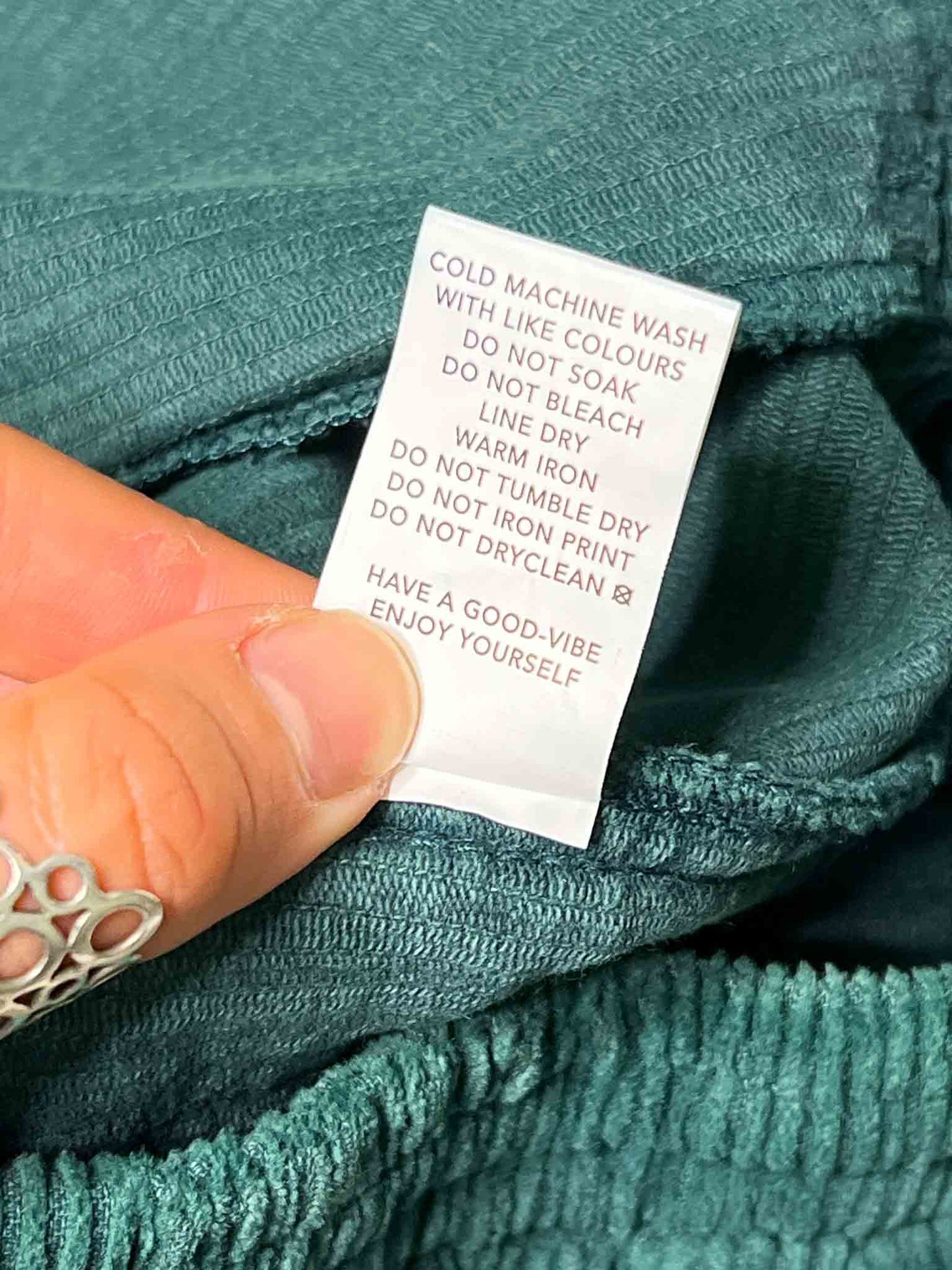 Size S | Stussy Green Corduroy Shorts