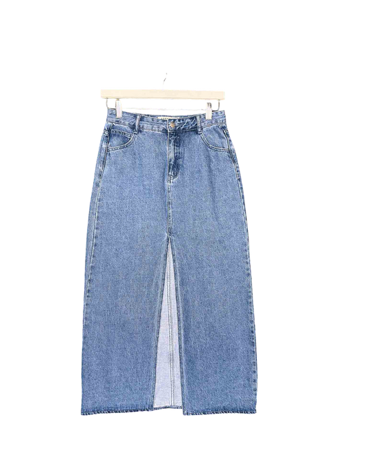 Size 8 | Afends Denim Split Skirt