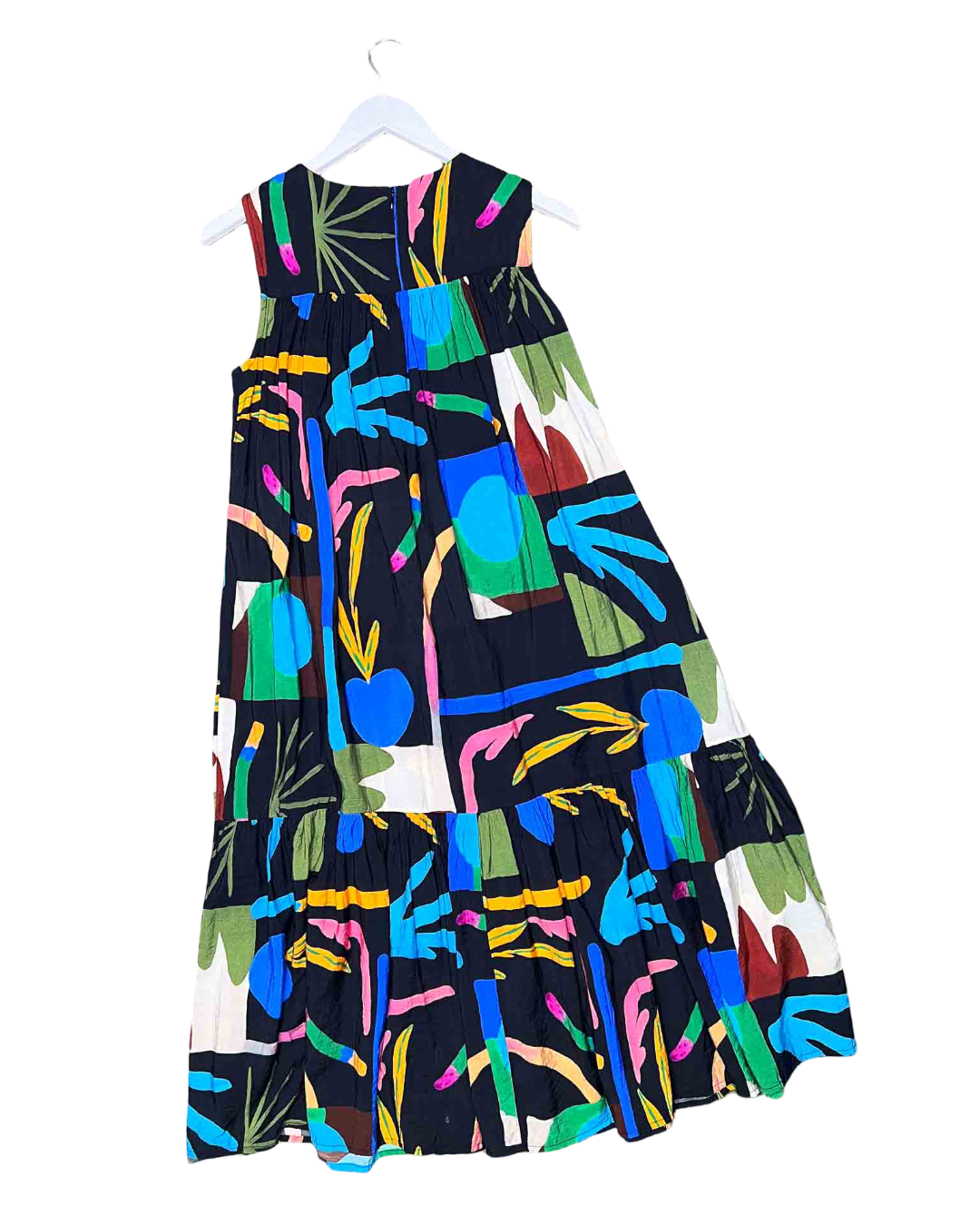 Size 6 | Gorman Cotton Tiered Midi Dress