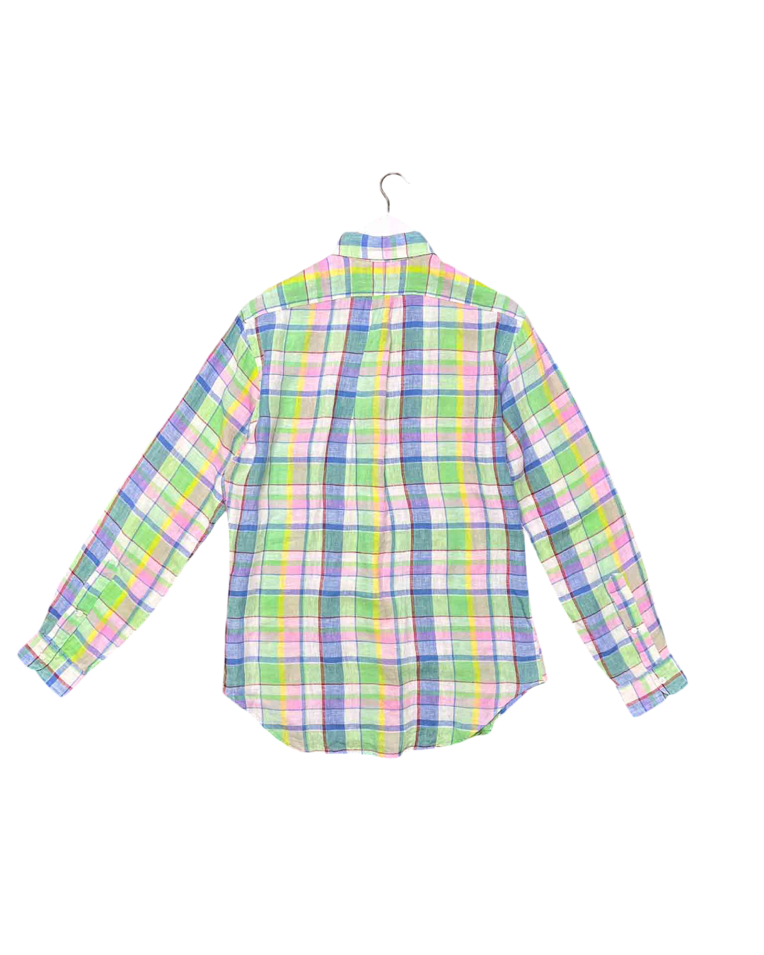 Size S | Ralph Lauren Plaid Linen Shirt