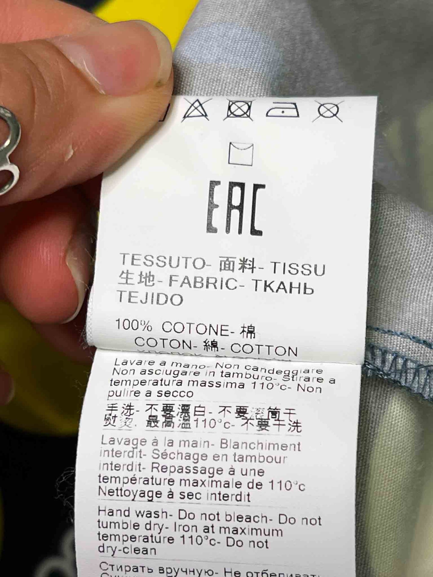 Size 39 (8) | MSGM Cotton Printed Courmayeur Shirt