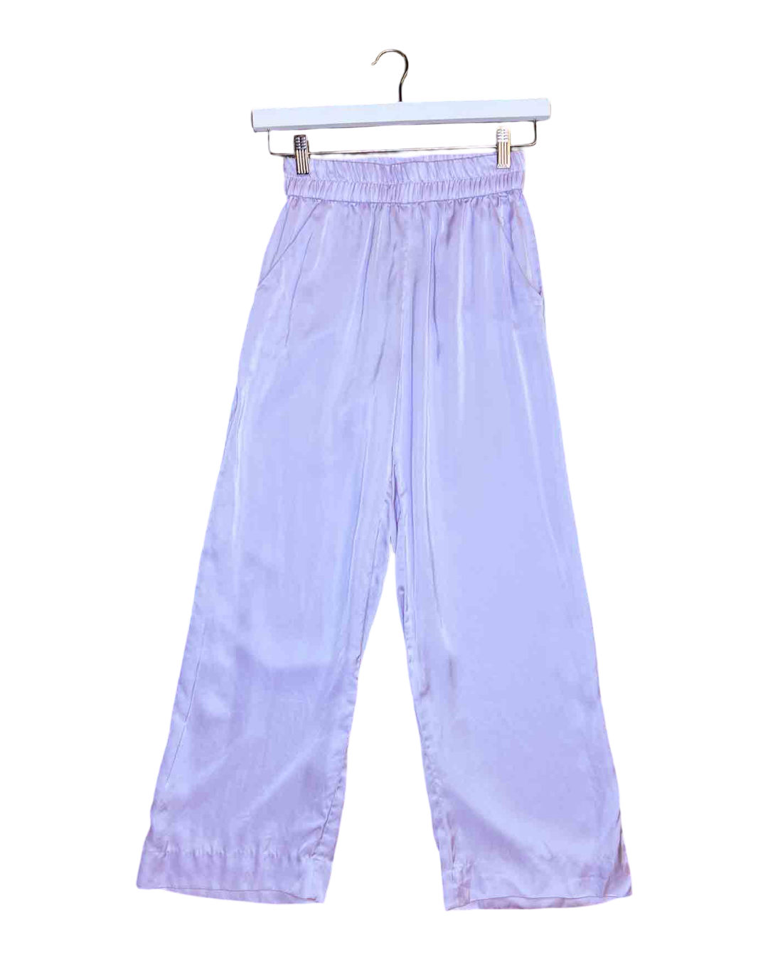 Size 00 (4) | Viktoria & Woods Silky Straight-Leg Pants