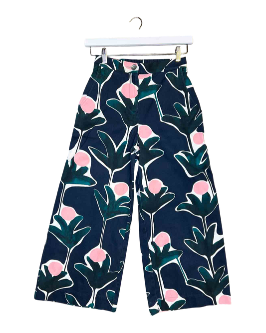 Size XS | Variety Hour High-waisted Floral Pants