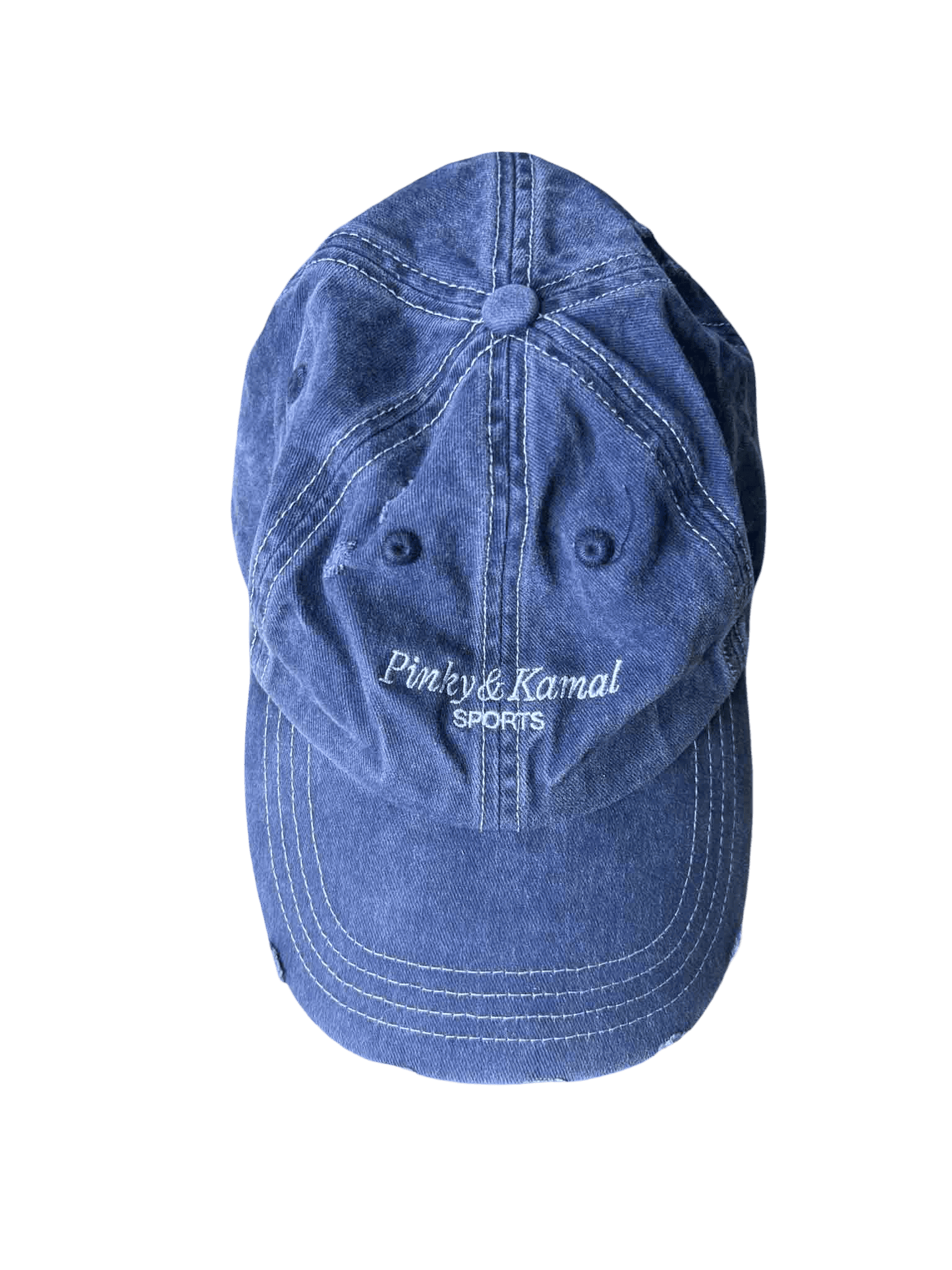 Pinky & Kamal Embroidered Cotton Cap