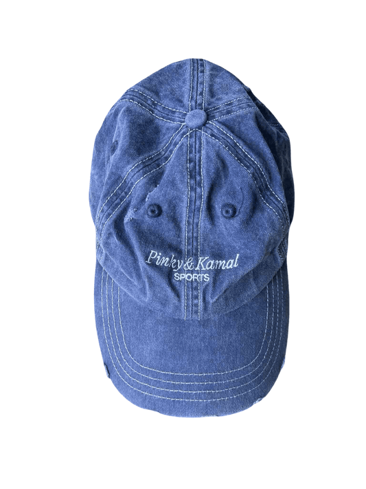 Pinky & Kamal Embroidered Cotton Cap