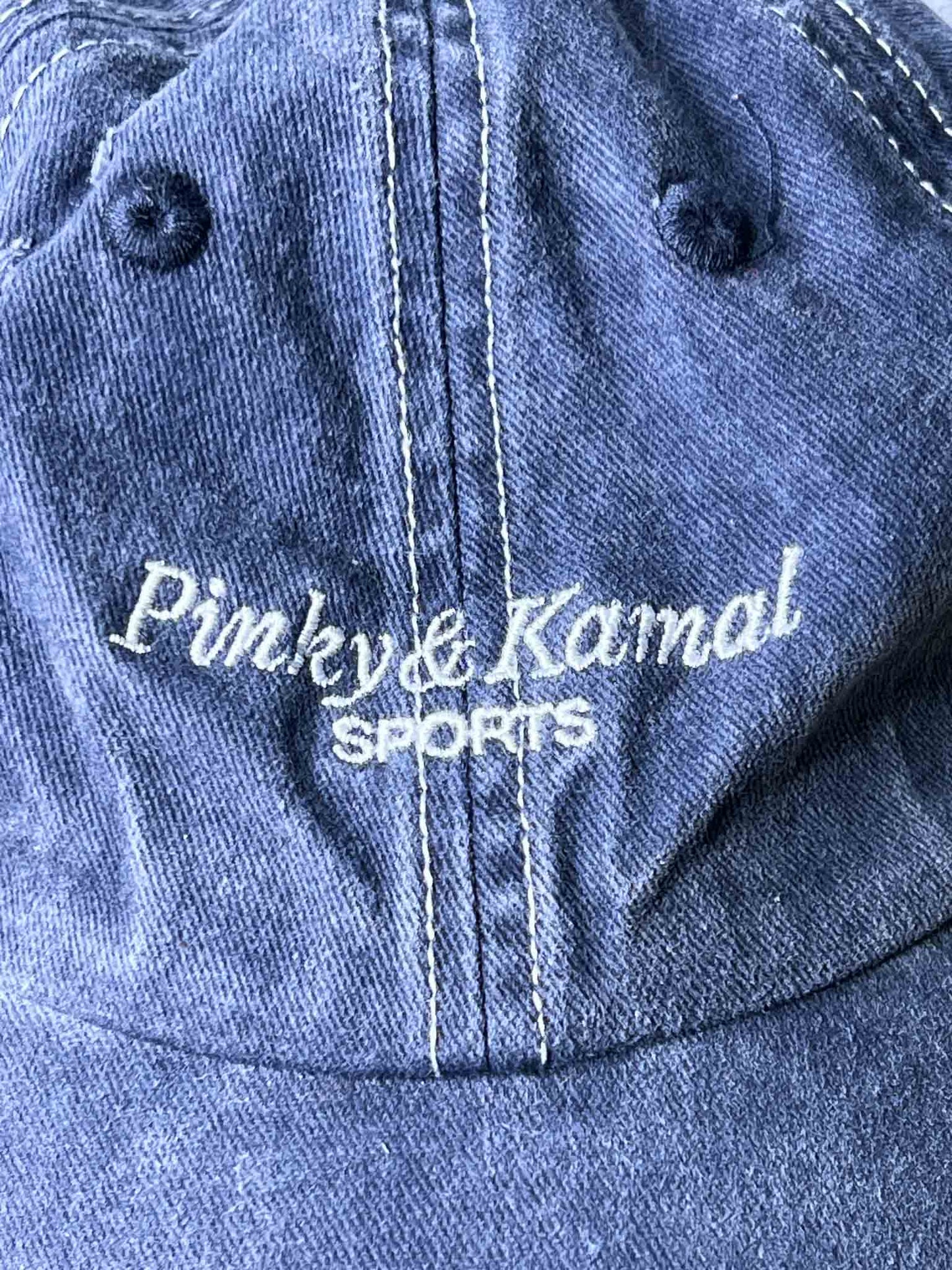 Pinky & Kamal Embroidered Cotton Cap