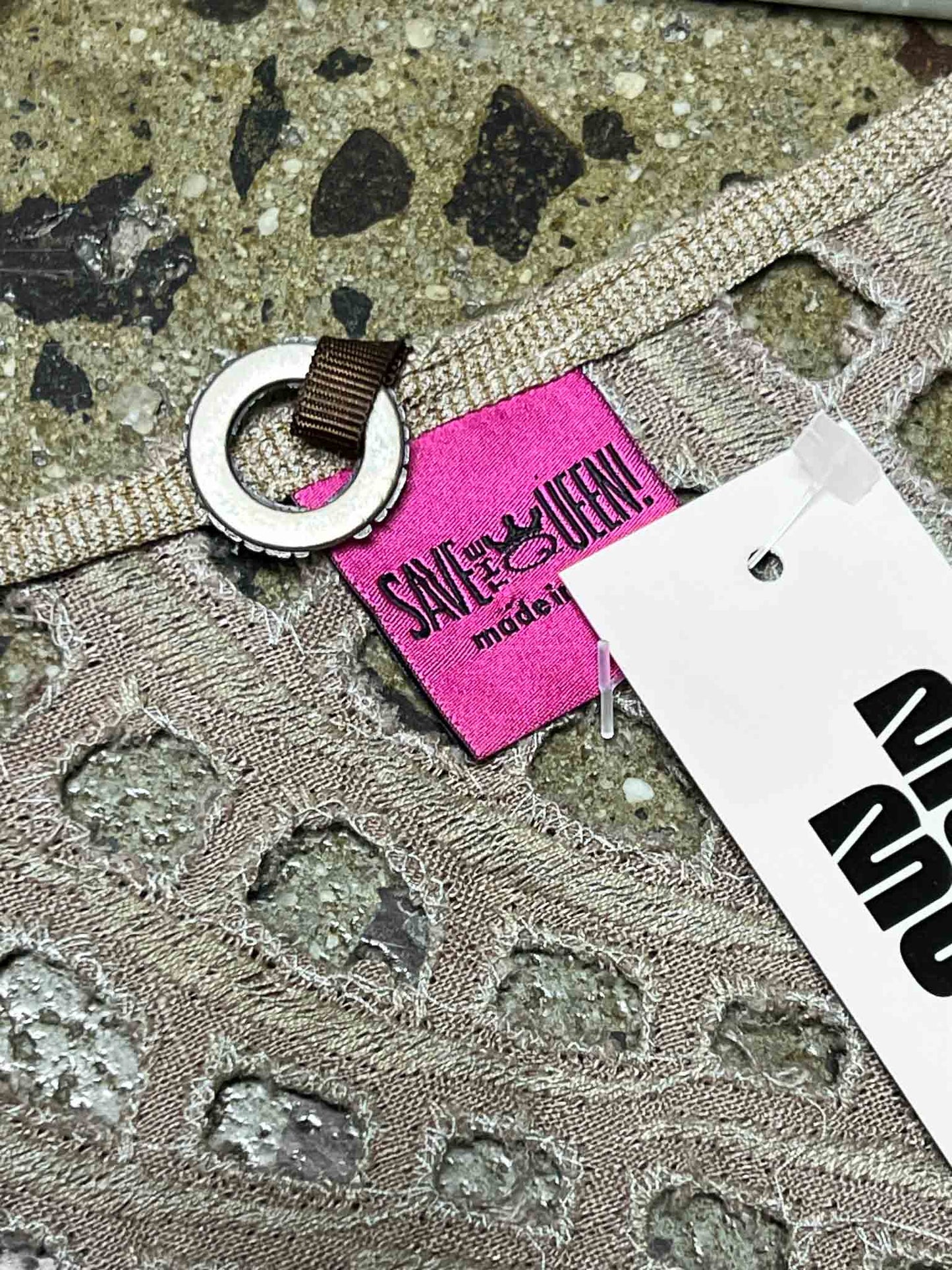 Size M | Save the Queen Crochet Top