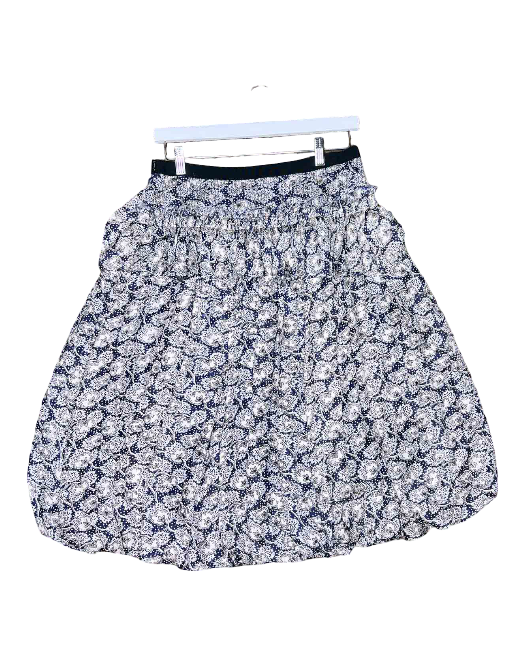 Size 10 | Easton Pearson Silk Tiered Bubble Skirt
