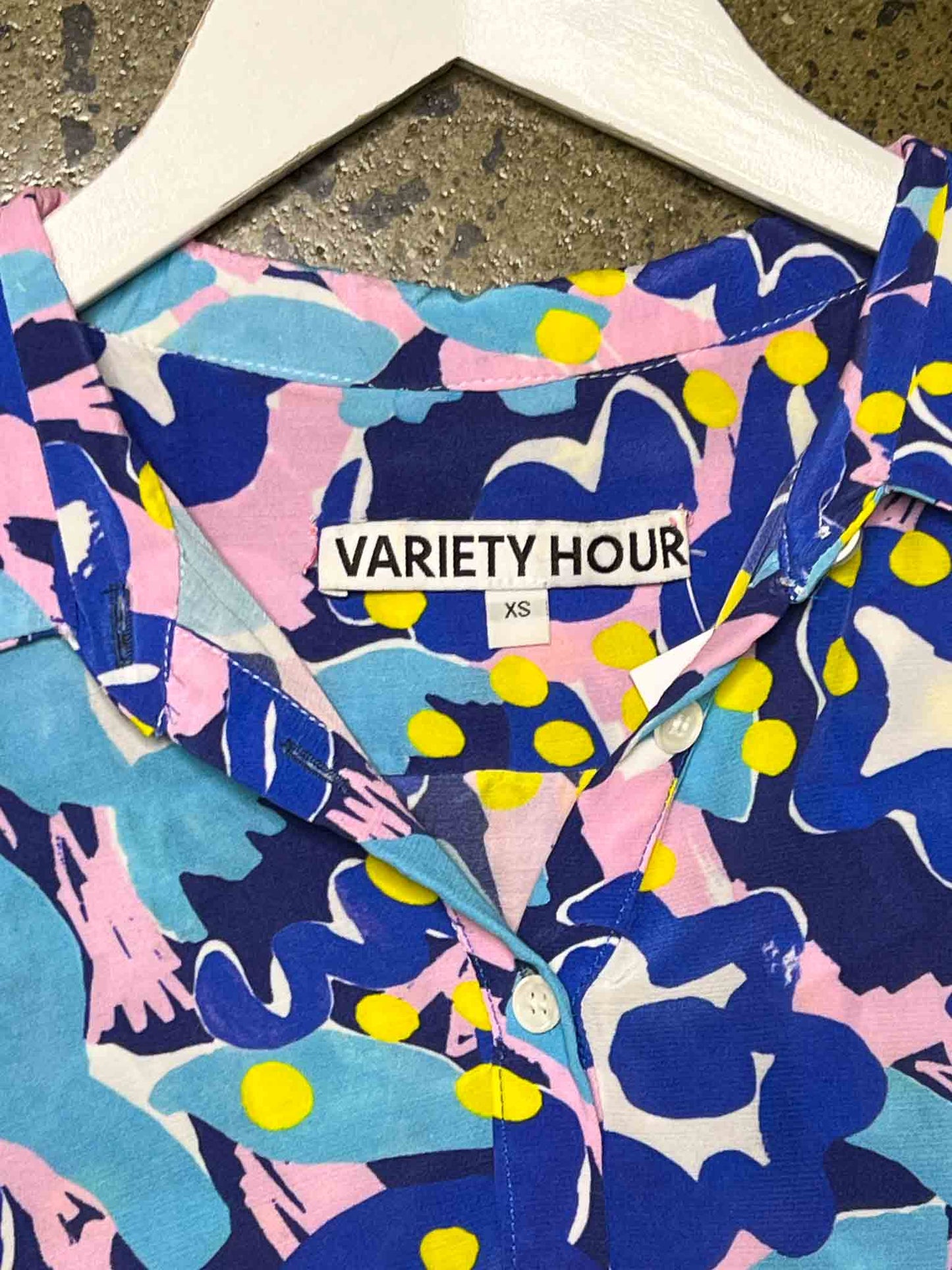 Size XS | Variety Hour Abstract Floral Shirt