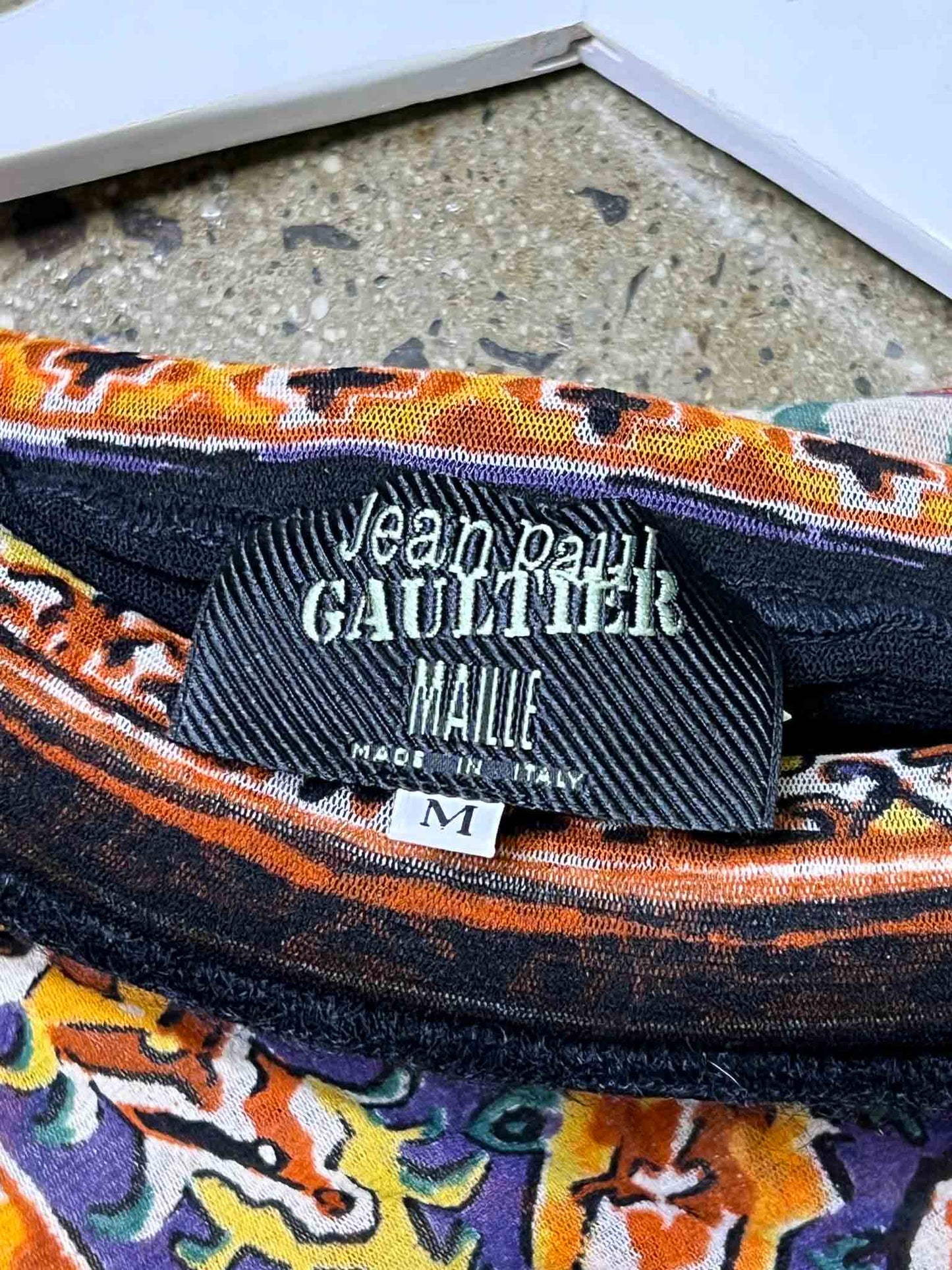 Size M | Jean Paul Gaultier Tube Mesh Extremely Rare Y2K Dress