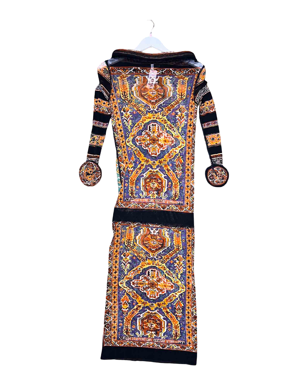 Size M | Jean Paul Gaultier Tube Mesh Extremely Rare Y2K Dress