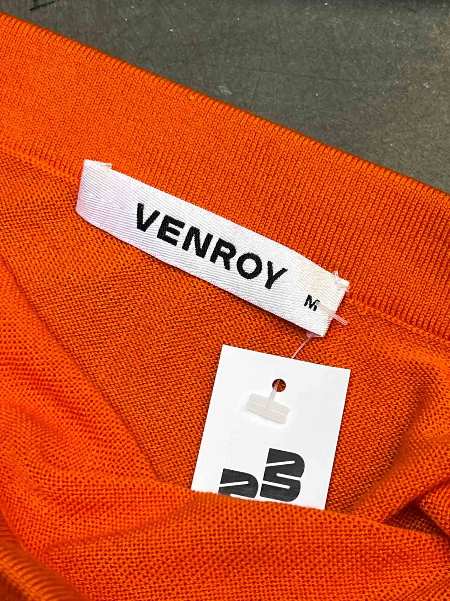 Size M | Venroy Orange Ruched Mini Skirt
